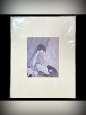 Vintage 1980s Art Print The Reader La Liseuse 1913 French Artist Marie Laurencin
